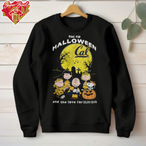 2024 Snoopy The Halloween Of California Golden Bears Fan With Love Hoodie