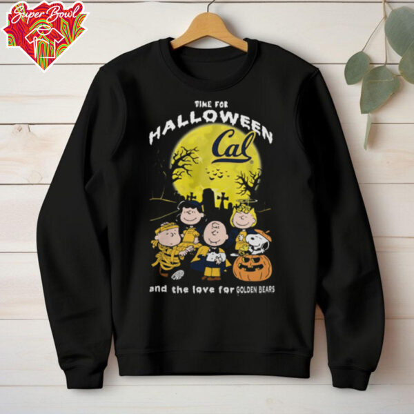 2024 Snoopy The Halloween Of California Golden Bears Fan With Love Hoodie