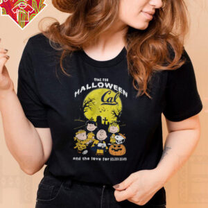 2024 Snoopy The Halloween Of California Golden Bears Fan With Love Hoodie
