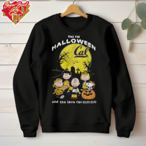 2024 Snoopy The Halloween Of California Golden Bears Fan With Love Hoodie