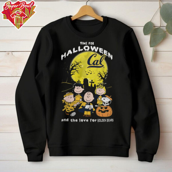 2024 Snoopy The Halloween Of California Golden Bears Fan With Love Hoodie