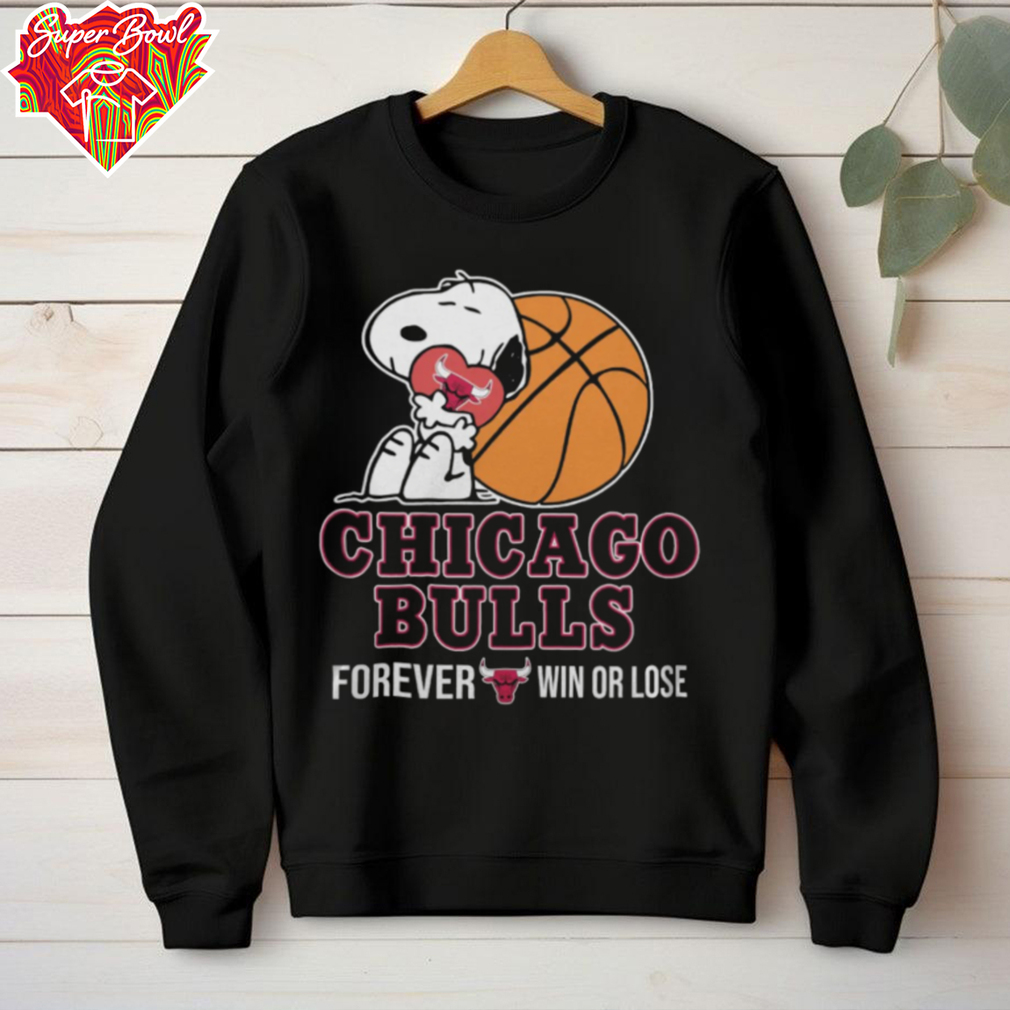 2024 The Peanuts Movie Snoopy Forever Win Or Lose Basketball Chicago Bulls Shirt 2024 The Peanuts Movie Snoopy Forever Win Or Lose Basketball Chicago Bulls Shirt