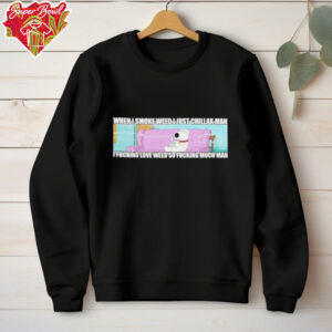 Brian griffin high on the couch Snoopy shirt