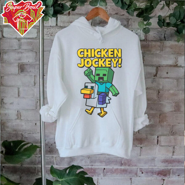 Chicken Jockey Minecraft Zombie Riding Chicken Shirt