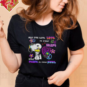 Cute Snoopy May You Have Love In Your Heart And Peace In Your Soul T Shirt