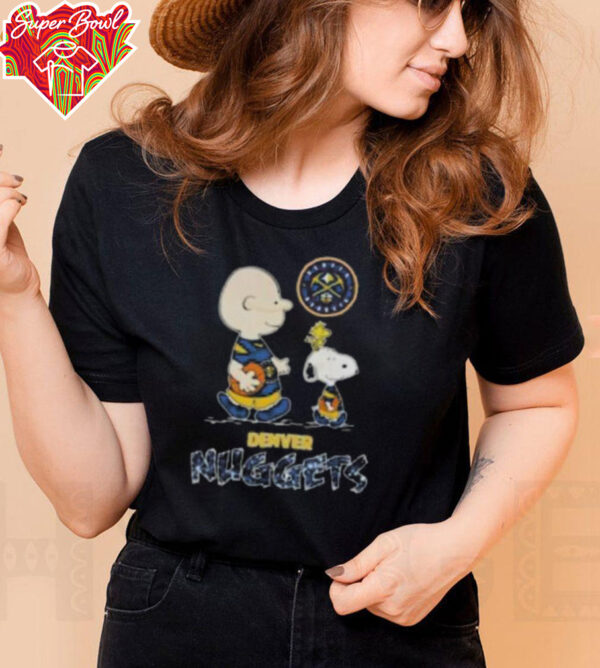 Denver Nuggets Basketball Peanuts Snoopy shirt