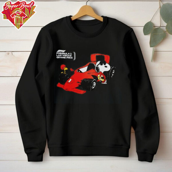 F1 Snoopy Merch Snoopy Formula 1 Las Vegas Grand Prix T Shirt Funny Gift