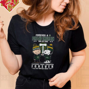 Forever A Charlie x Snoopy x Portland Timbers Fan Win Or Lose Yesterday Today Tomorrow Forever T Shirt
