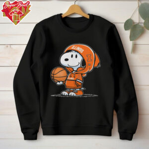 Illinois Basketball x Snoopy T Shirt