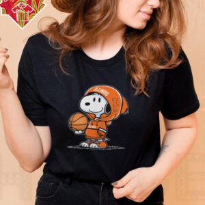 Illinois Basketball x Snoopy T Shirt