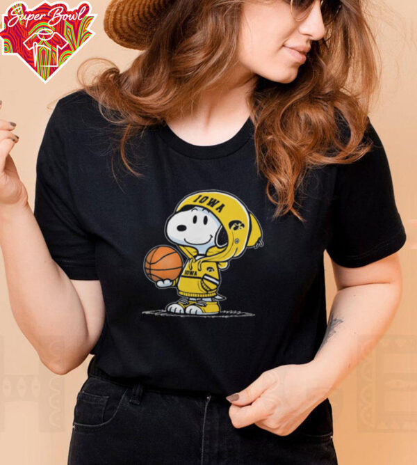 Iowa Basketball x Snoopy T Shirt