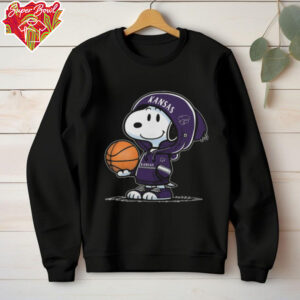 Kansas Basketball x Snoopy T Shirt