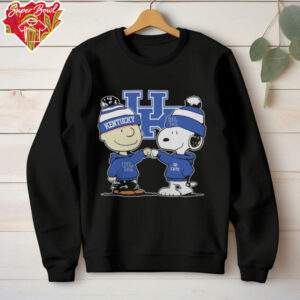 Kentucky Wildcats Store Snoopy Fist Bump Charlie Brown Kentucky Wildcats Shirt