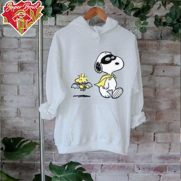 Men’s Peanuts Costume Snoop Art Long Sleeve T Shirt