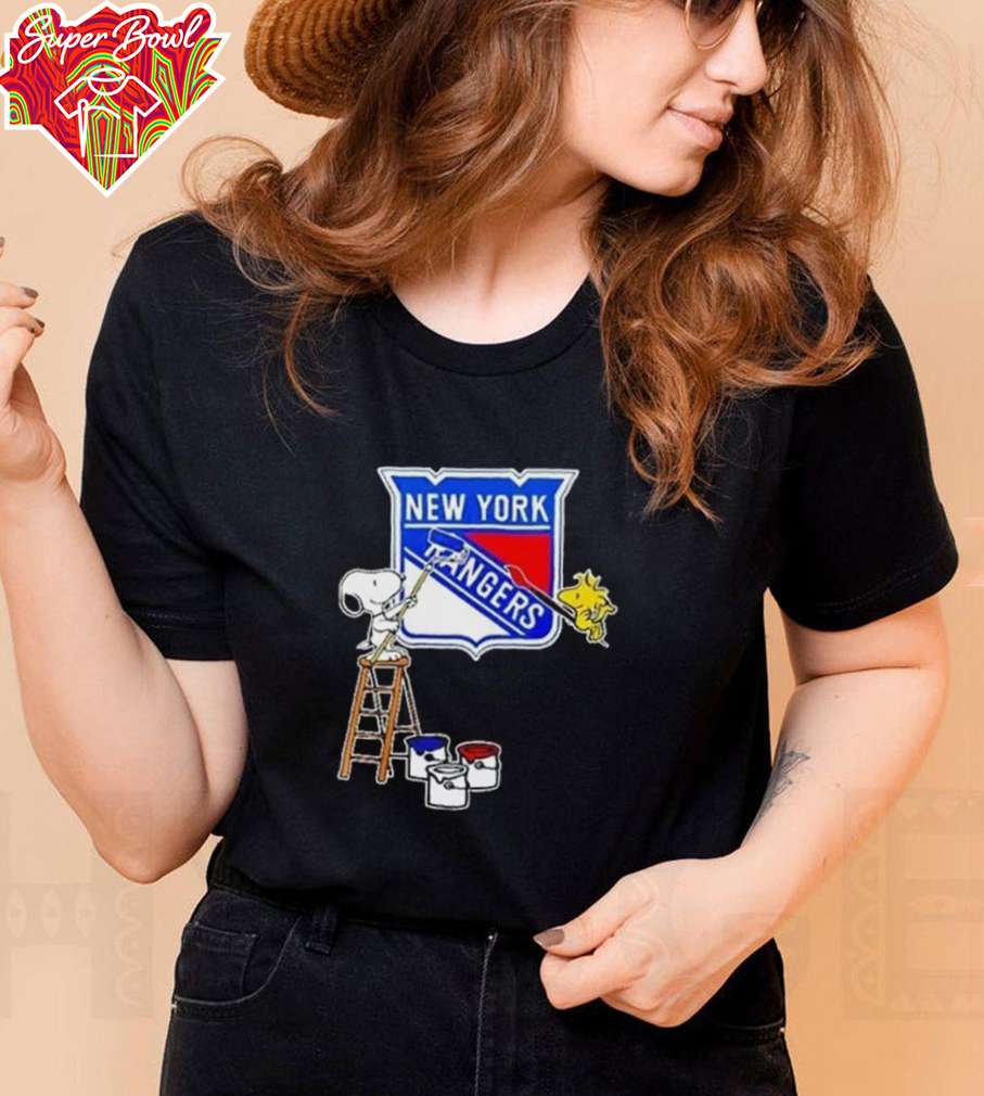 NY Rangers 'Snoopy Men's T shirt NY Rangers 'Snoopy Men's T shirt