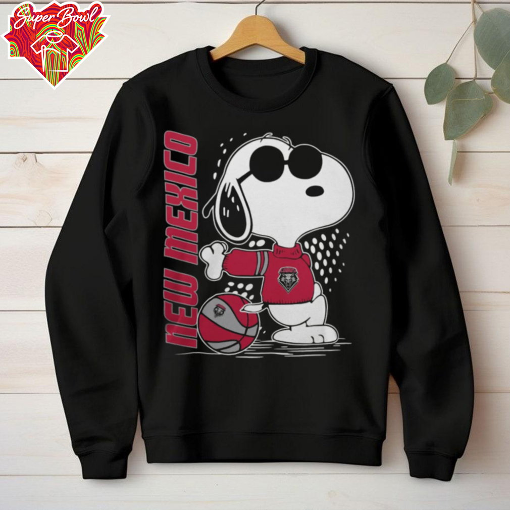 New Mexico Lobos Basketball Snoopy The Peanuts 2025 Hoodie New Mexico Lobos Basketball Snoopy The Peanuts 2025 Hoodie