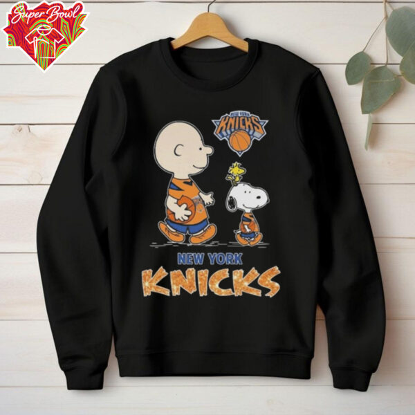New York Knick Basketball Peanuts Snoopy 2025 Shirt
