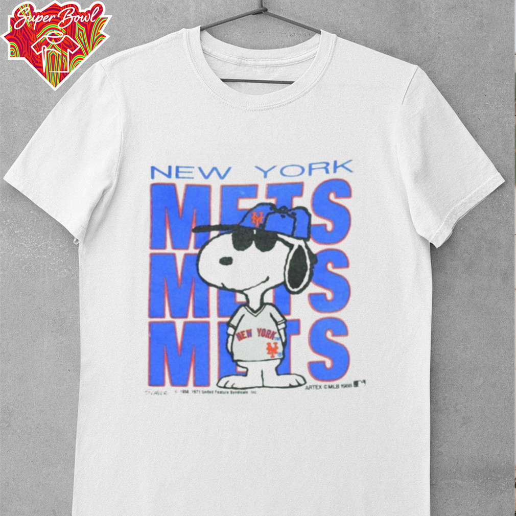 New York Mets Peanuts Funny Short sleeve Remake T shirt New York Mets Peanuts Funny Short sleeve Remake T shirt