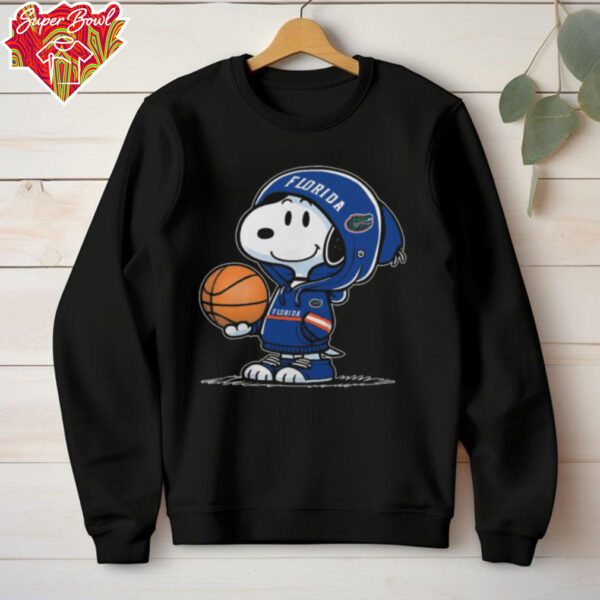 Official Florida Basketball x Snoopy T Shirt