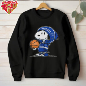 Official Kentucky Basketball x Snoopy T Shirt