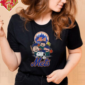 Official New York Mets Website New York Mets Snoopy Charlie Brown Woodstock The Peanuts Movie Baseball 2023 Shirt