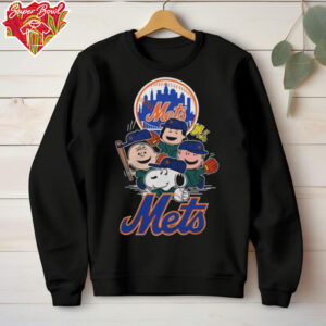 Official New York Mets Website New York Mets Snoopy Charlie Brown Woodstock The Peanuts Movie Baseball 2023 Shirt