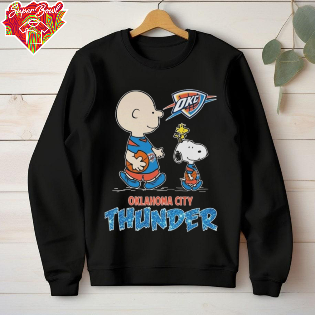 Official Oklahoma City Thunder Peanuts Snoopy 2025 Shirt Official Oklahoma City Thunder Peanuts Snoopy 2025 Shirt