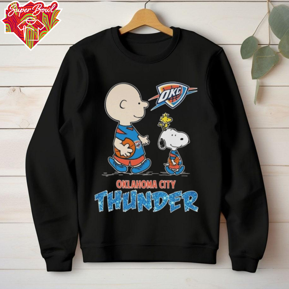 Official Oklahoma City Thunder Peanuts Snoopy 2025 Shirt Official Oklahoma City Thunder Peanuts Snoopy 2025 Shirt