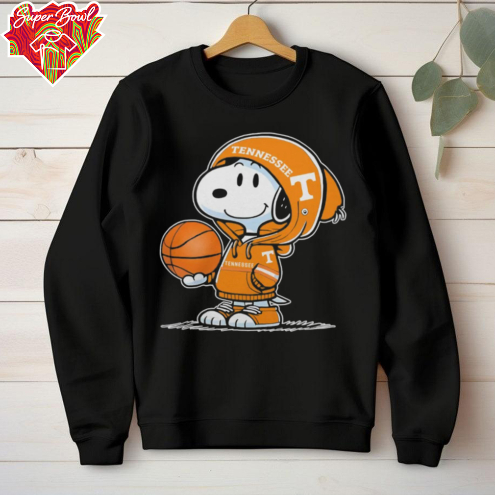 Official Snoopy x Tennessee Volunteers Basketball Hoodie 2025 Official Snoopy x Tennessee Volunteers Basketball Hoodie 2025