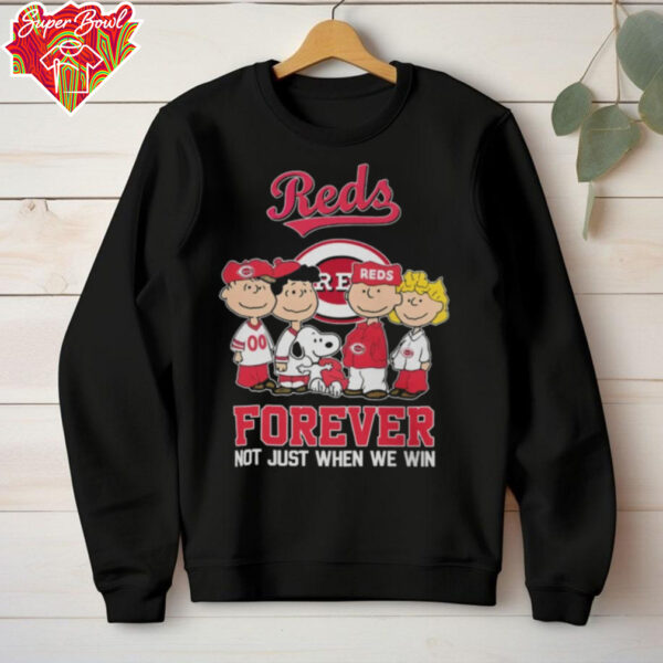 Official The Peanuts Movie Characters Boston Red Sox Forever Not Just When We Win Tee Shirt