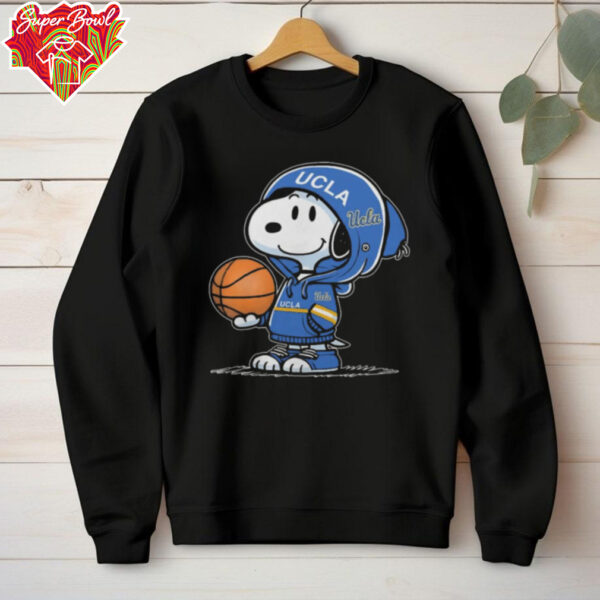 Official UCLA Basketball x Snoopy T Shirt
