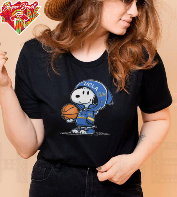 Official UCLA Basketball x Snoopy T Shirt