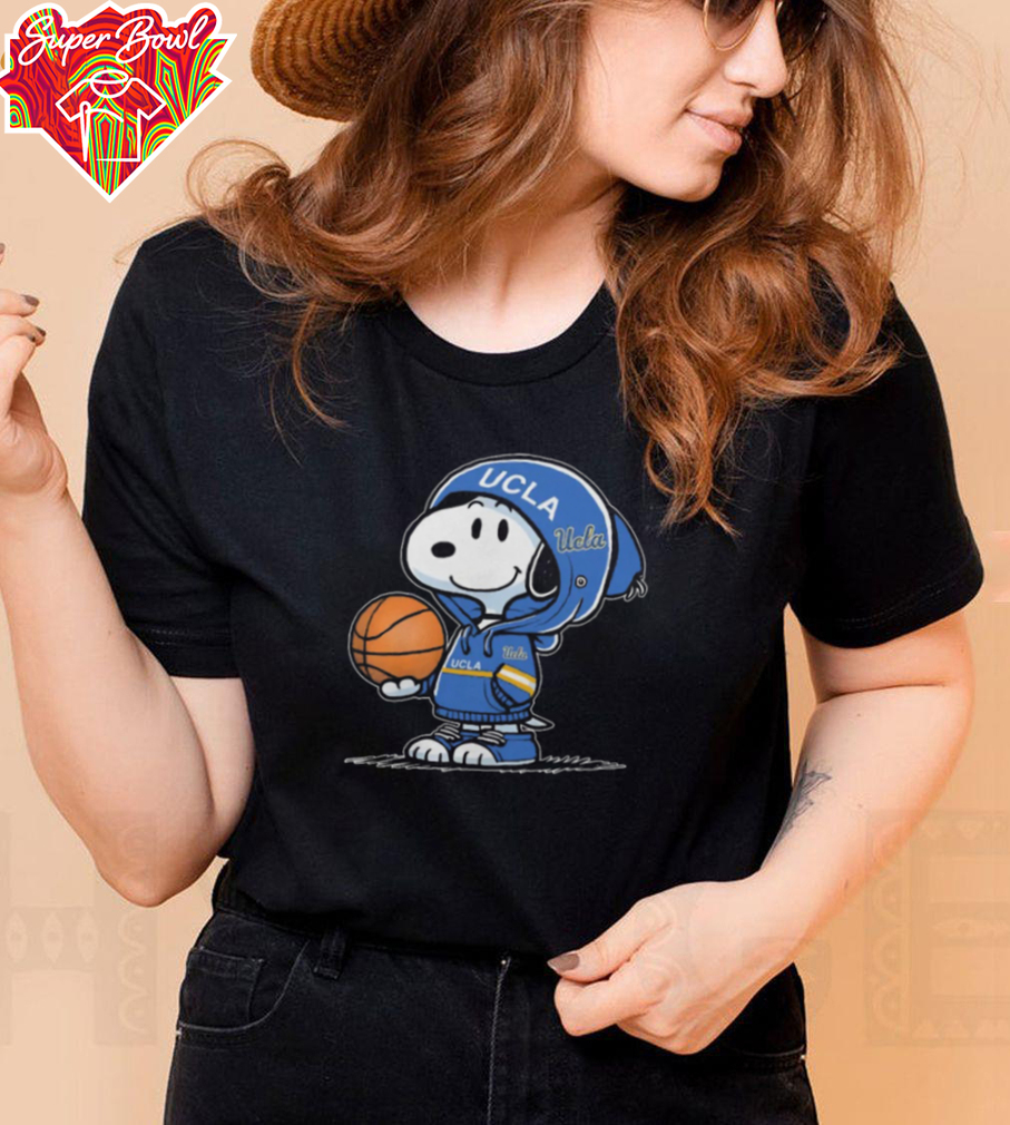 Official UCLA Basketball x Snoopy T Shirt Official UCLA Basketball x Snoopy T Shirt