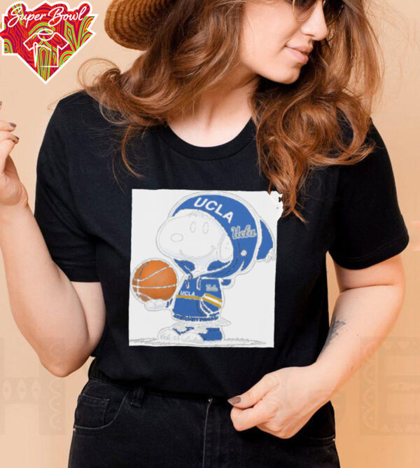 Official UCLA Basketball x Snoopy T Shirt