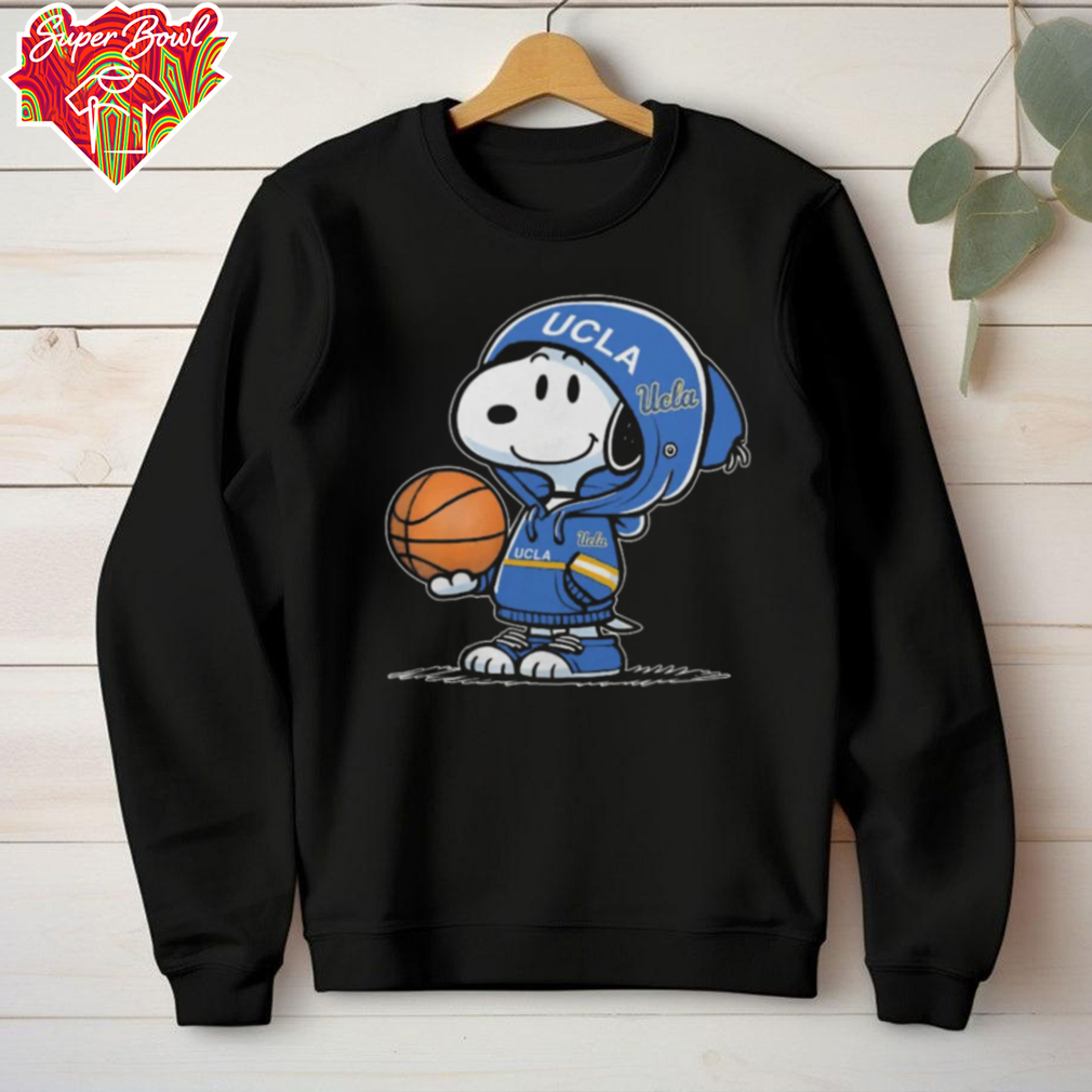Official UCLA Basketball x Snoopy T Shirt Official UCLA Basketball x Snoopy T Shirt