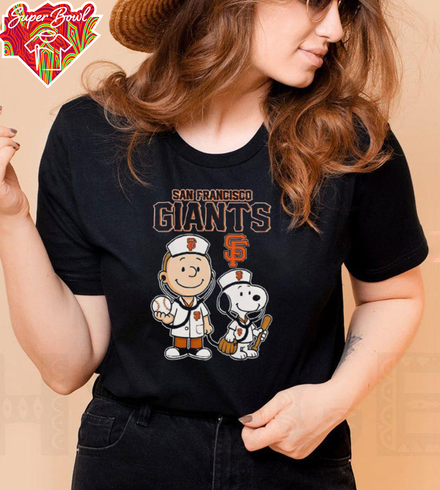 Peanut Snoopy Charlie Brown Nurse San Francisco Giants Baseball shirt Peanut Snoopy Charlie Brown Nurse San Francisco Giants Baseball shirt