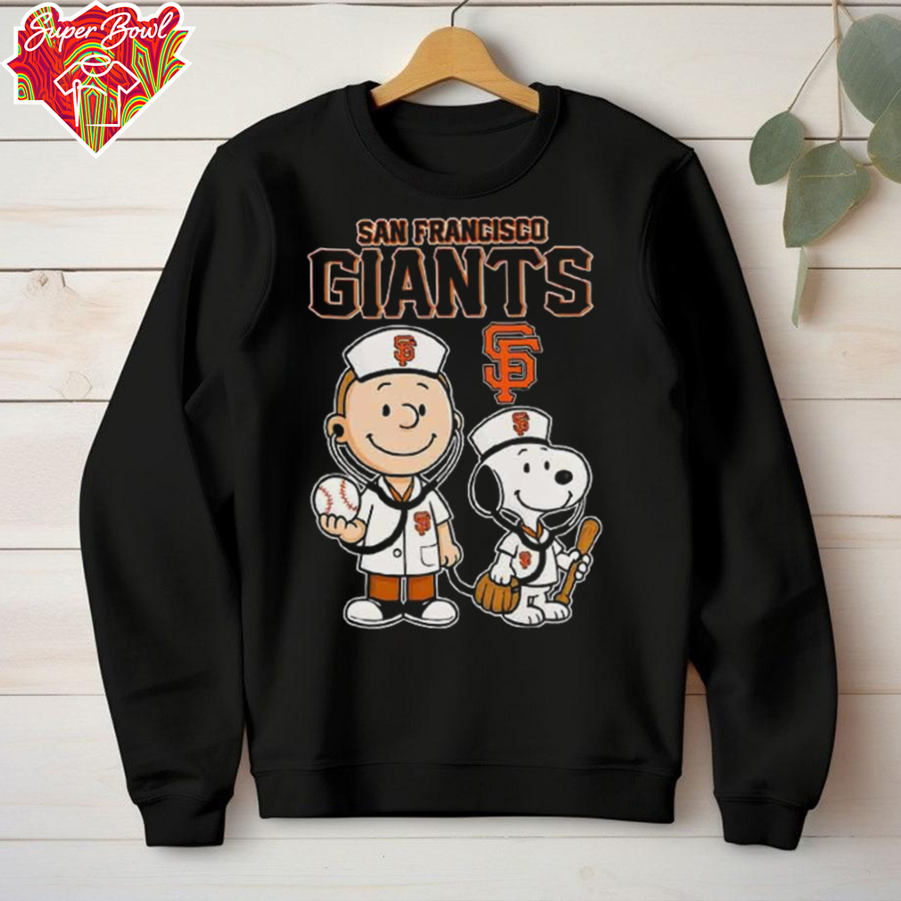 Peanut Snoopy Charlie Brown Nurse San Francisco Giants Baseball shirt Peanut Snoopy Charlie Brown Nurse San Francisco Giants Baseball shirt