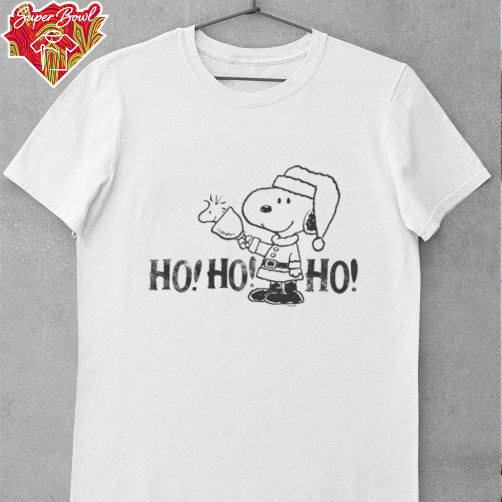 Peanuts HO HO HO Snoopy T Shirt Peanuts HO HO HO Snoopy T Shirt