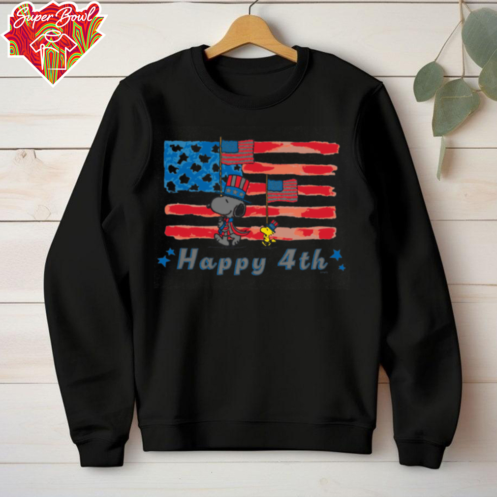 Peanuts Happy 4th Short Sleeve Graphic T Shirt Peanuts Happy 4th Short Sleeve Graphic T Shirt