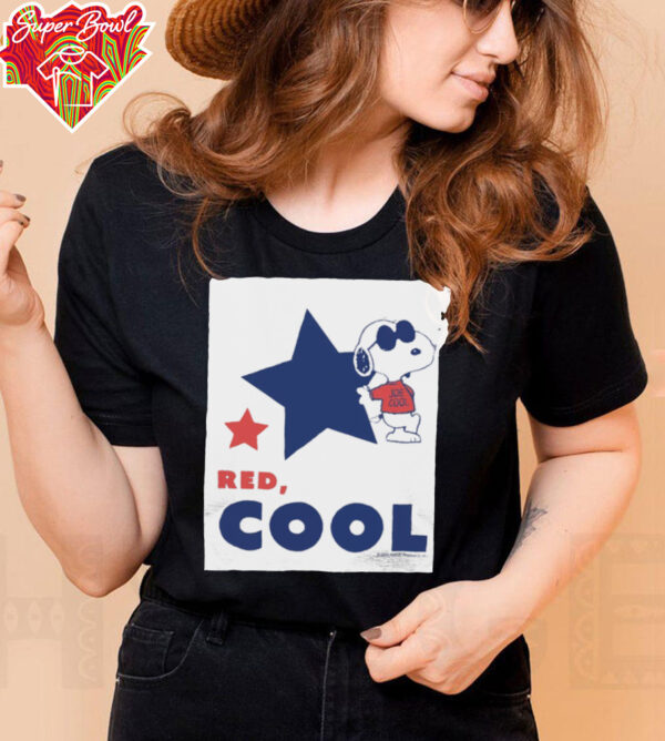 Peanuts Merchandise Joe Cool Red, White & Cool Shirt