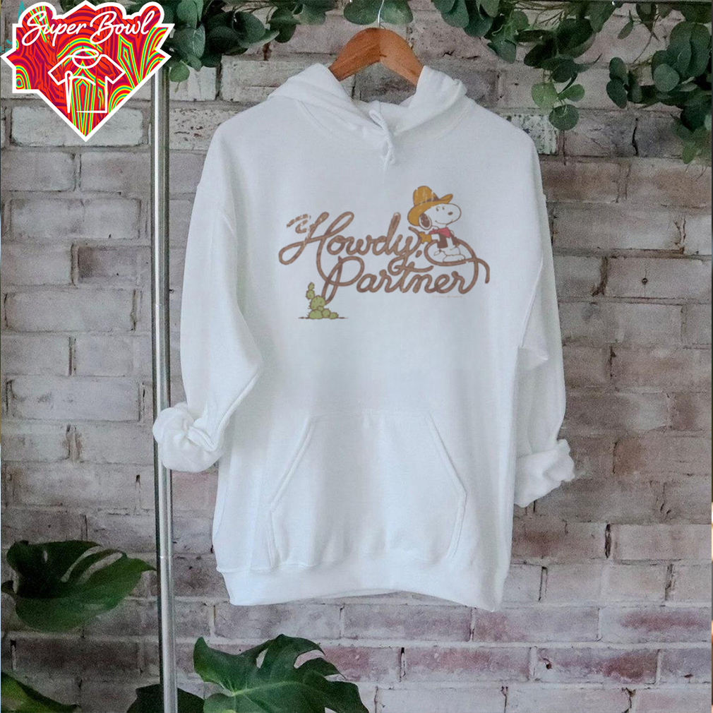 Peanuts Merchandise Peanuts Snoopy Howdy Partner Shirt Peanuts Merchandise Peanuts Snoopy Howdy Partner Shirt