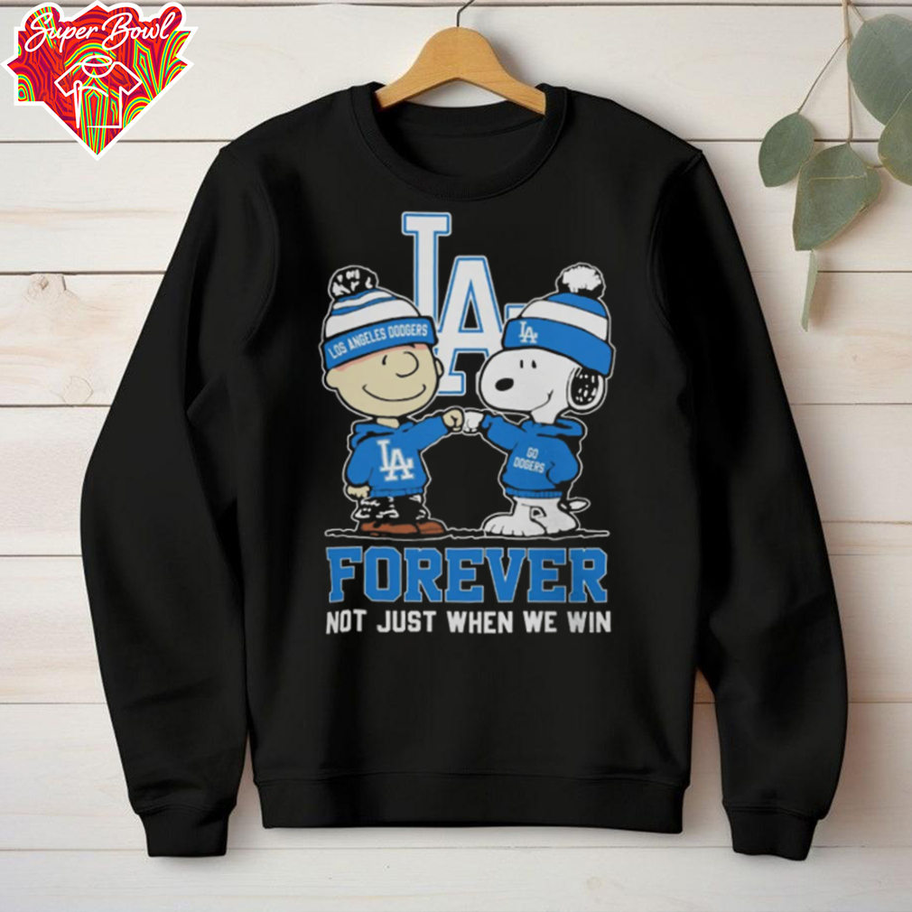 Peanuts Snoopy And Charlie Brown Forever Los Angeles Dodgers Fan Win Or Lose Shirt Peanuts Snoopy And Charlie Brown Forever Los Angeles Dodgers Fan Win Or Lose Shirt