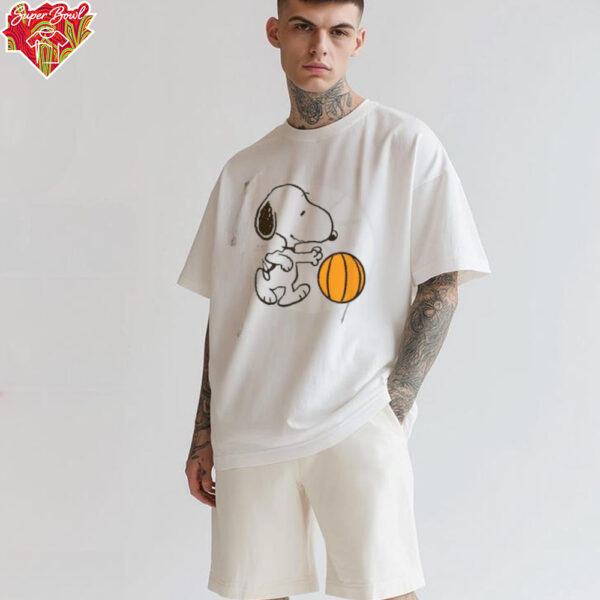 Peanuts Snoopy Basketball T Shirt