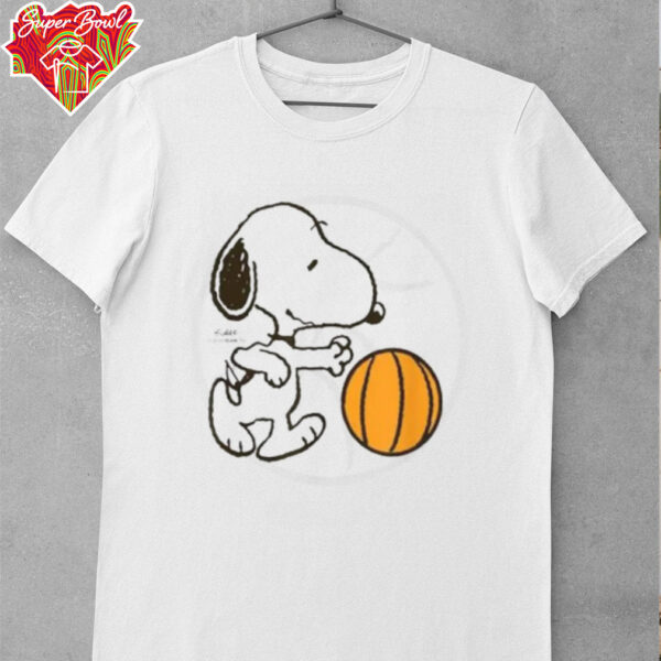 Peanuts Snoopy Basketball T Shirt