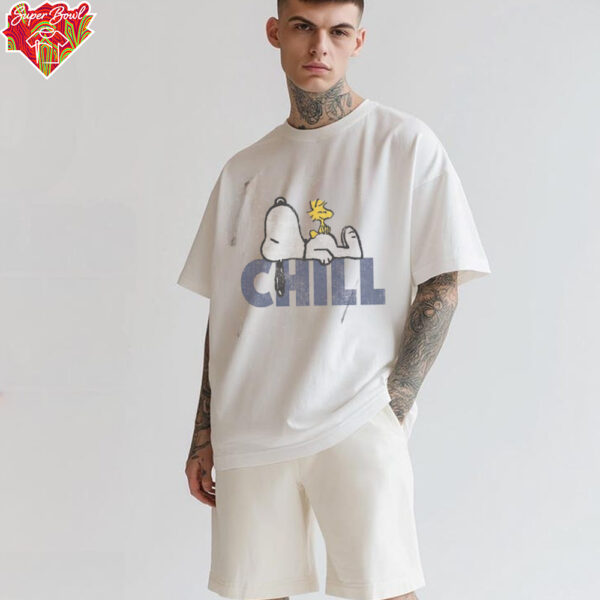 Peanuts Snoopy Chill Adult T Shirt