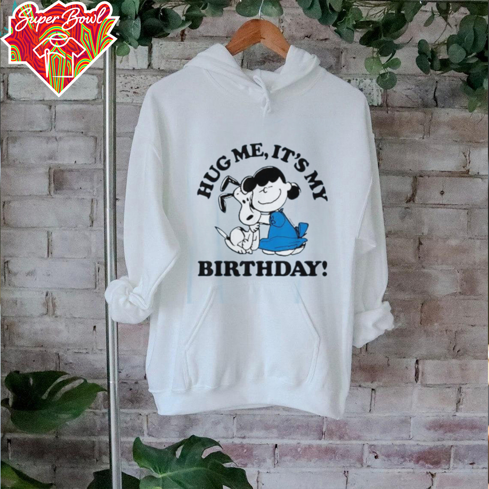 Peanuts Snoopy Lucy Birthday Hug T Shirt Peanuts Snoopy Lucy Birthday Hug T Shirt