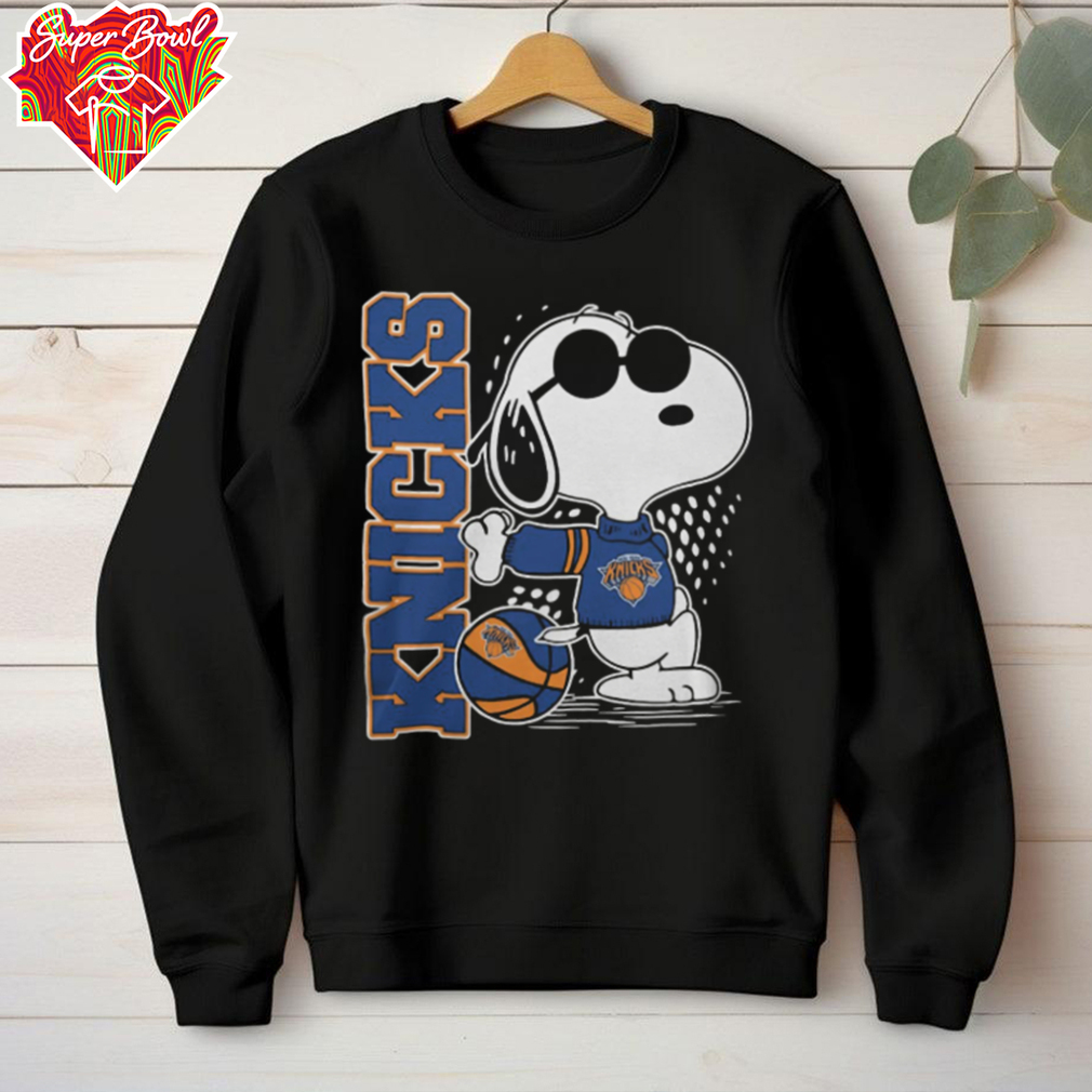 Peanuts Snoopy New York Knicks Basketball 2025 Shirt Peanuts Snoopy New York Knicks Basketball 2025 Shirt
