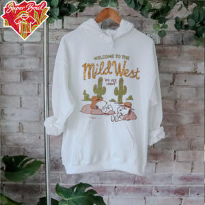 Peanuts Snoopy & Spike Mild West T Shirt