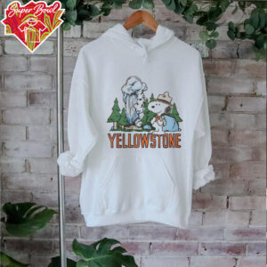 Peanuts Snoopy X Yellowstone National Park Homage Gold Shirt