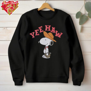 Peanuts Snoopy Yeehaw Western T Shirt